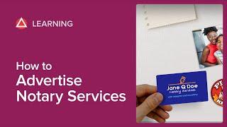 How to Advertise Your Notary Services