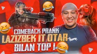 LEGENDARNIY PRANK CMBK LAZIZBEK IT OTAR BILAN JINNICHA TOP1 YOQQQ