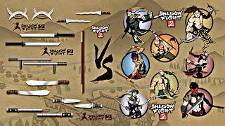 Shadow Fight 2 | Fighter's Weapons vs Fighters - Part 2 | Act 2