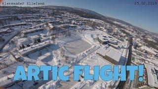 The last time i'm flying in artic temperatures!