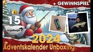 2024 Angel Berger Adventskalender Unboxing Türchen 15 Vorstellung Angel  Weihnachtskalender Angeln