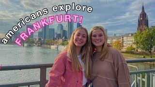 GETTING LOST ON PUBLIC TRANSPORTATION IN GERMANY (and exploring Frankfurt)