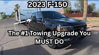 5.0 V8 Towing 8,000 Pounds. Most important F150 Towing Upgrade! #boostauto