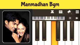 Manmadhan Bgm | Yuvan Shankar Raja | Piano Tutorial