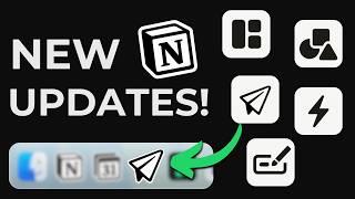 Notion Just Got 10x Better! (6 NEW Updates Explained)