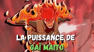 La PUISSANCE de GAÏ MAITO : Le Dieu du Taïjutsu ! | Naruto Analyse