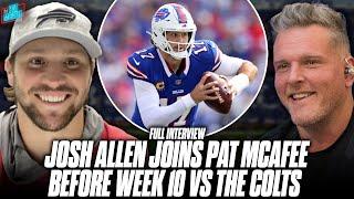 Josh Allen Opens Up About His Trash Talk, Why He's Having His Best Year & More | Pat McAfee Show