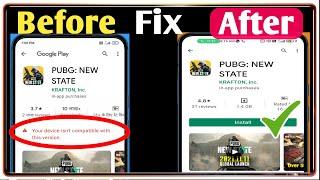 Your Device Not Installed Pubg New State 2022 | Pubg New State Not install 2022 | Raj