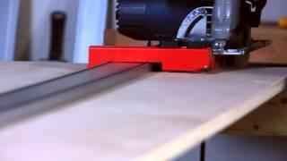 Bora® Tool WTX Clamp Edge Saw Guide System (Circular) Saw Plate