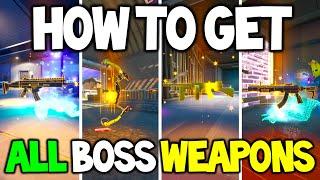 How To Get All BOSS Keycards & Mythic Weapons FAST & Quick! - Fortnite Season 2 Chapter 2