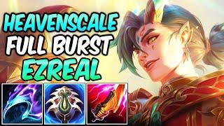 SEASON 14 EZREAL FULL LETHALITY BURST S+ | Heavenscale Ezreal Build & Runes | League of Legends