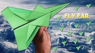 Super EASY Paper Plane that FLY FAR || how to make best Paper Airplanes