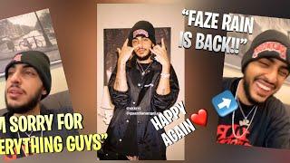 FAZE RAIN IS BACK‼️
