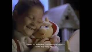 McDonalds “Holiday Huggable Muppet Babies” Happy Meal Toy Commercial from 1987 & 1988