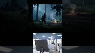 Veo 3 Google   Bigfoot Encounter   Monster in the Forest
