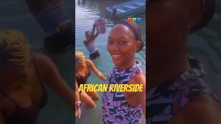 A Day At The River In Africa