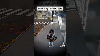 (ROBLOX) KAY FLOCK IN BRONX SHOOTOUT?  #shorts