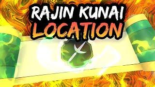 HOW TO GET MINATO KUNAI /RAIJIN KUNAI + LOCATION Roblox Shinobi Life 2