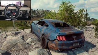 NFS HEAT Rebuilding a FORD MUSTANG GT RTR - LOGITECH G29 gameplay