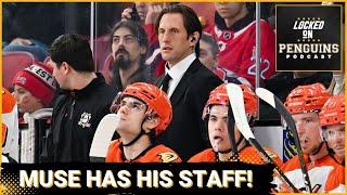 The Pittsburgh Penguins 25-26 coaching staff is SET!
