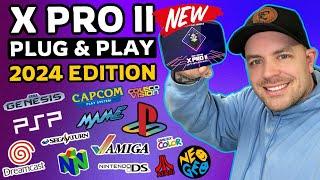 The New & Improved X Pro II Plug & Play Game Console Is Here!