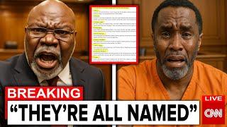 Diddy Trial Shattered After TD Jakes EXPOSES Names Linked To Diddy’s Dark Circle