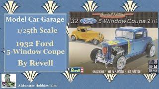 Unboxing The Revell 1932 Ford 5 Window Coupe Model Car Kit