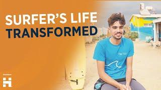 Lost Student Finds Purpose at Hadassah Neurim: Eliad's Transformation to Surfer