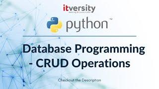 Mastering Python - Database Programming - CRUD Operations - 10 Querying Data From Table