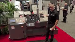 IMTS 2024 - The New Haas Bandsaw at the Haas booth - Haas Automation, Inc.