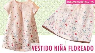 Vestido Niña Floreado - HAUL