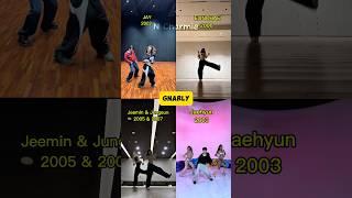 ENHYPEN JAY, IZNA JEEMIN JUNGEUN, LE SSERAFIM EUNCHAE and BND Jaehyun did #katseye  #gnarly #shorts