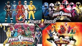 Power Rangers | All Opening Themes | Saban's - Hasbro (1993-2022)