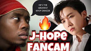 SHOOK REACTION TO J-HOPE FANCAM! **BEST PERFORMER IN KPOP**