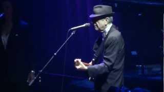 Leonard Cohen "Feels so good" in Helsinki 2010