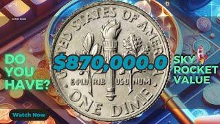 The US One Dime Price Prediction, History and Minting features | Worth a Fortune