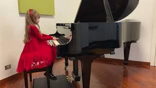 26.12.2024  for “Elevato Stanza Junior Piano Competition 2025” Cat. A 6 , J.S.Bach Minuet Re Minor