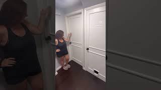 Ugly Door Makeover #DIY #doormakeover