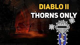 Can You Beat DIABLO 2 With Only Thorns?