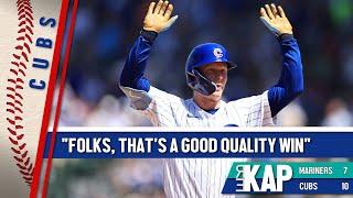 REKAP ️ Cubs 10-7 Win Over the Mariners - "Folks, that's a good quality win."