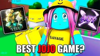 (AUT or YBA?) What is the BEST JoJo Game (Roblox) A Universal Time or Your Bizarre Adventure