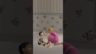 My BABY BROTHER is SO CUTE!#shorts #thesims #thesims2 #baby #siblings