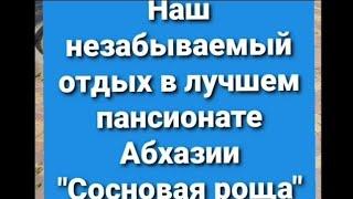 Пансионат Сосновая роща, Абхазия 2022. (территория, море, пляж, номера, столовая, спа-комплекс)