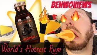 I tried the “World’s Hottest Rum” REAPER ️ @PiratesGrogRum #ReaperRum #ChilliRumChallenge