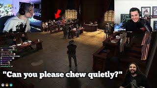 Ramee Pays X to Chew Chips Loudly in Court | NoPixel 4.0 GTA RP