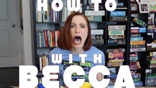 HOW TO WITH BECCA | Roll for the Galaxy, Board Game Tutorial, Life Lessons