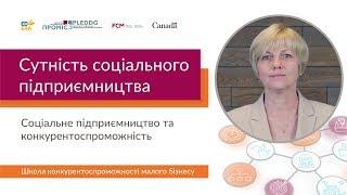 Сутність соціального підприємництва