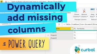 Dynamically add missing columns in Power Query