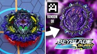 VEX LUCIUS V6 PROTOTYPE COMBO + QR CODE BEYBLADE BURST SURGE