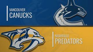 Ванкувер - Нешвилл | НХЛ обзор матчей 21.11.2019г. | Vancouver Canucks vs Nashville Predators